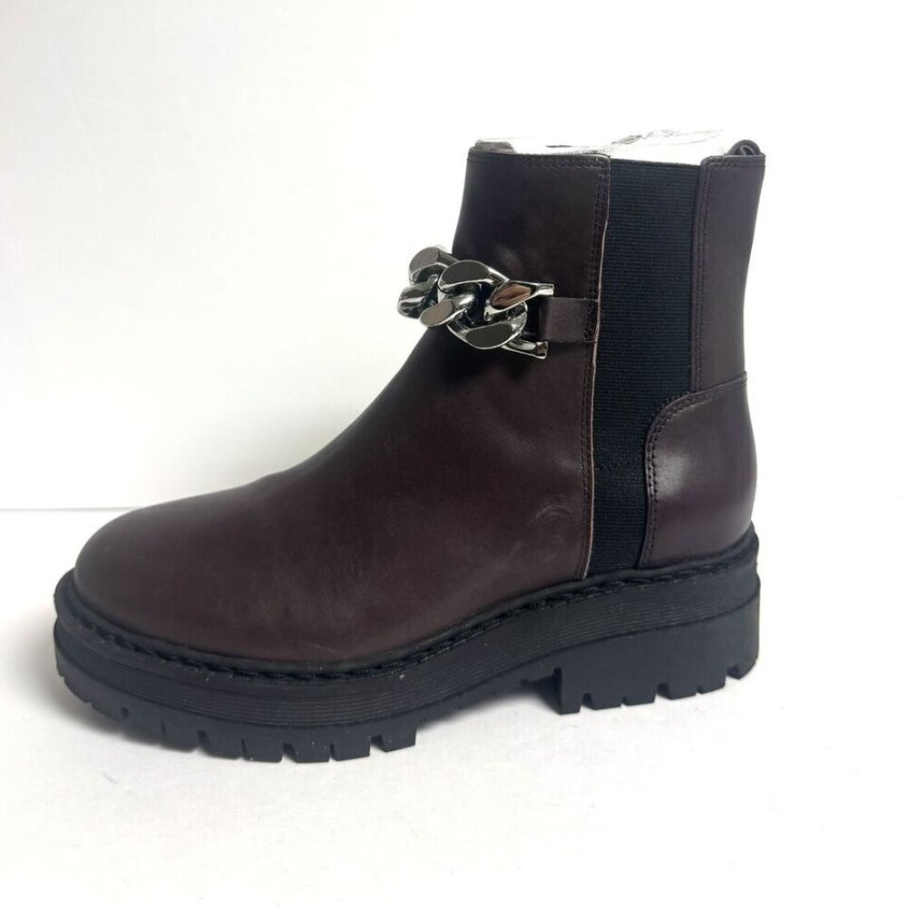Marc Fisher Womens Parrie Boot Dark Red Size 8 M
